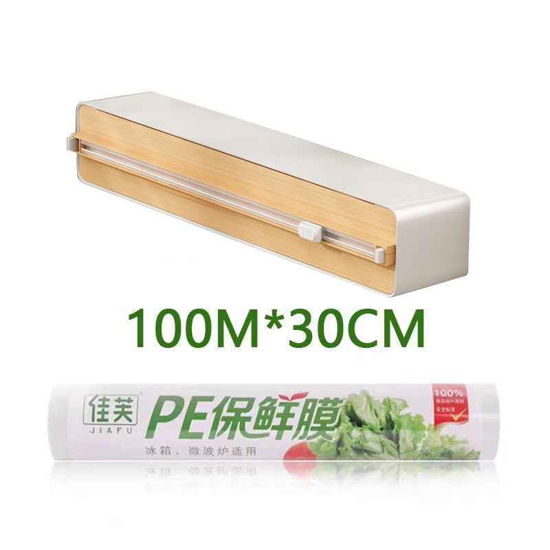 Plastic Wrap Cutter Magnetic Suction Household Tear-free Plastic Wrap Cover