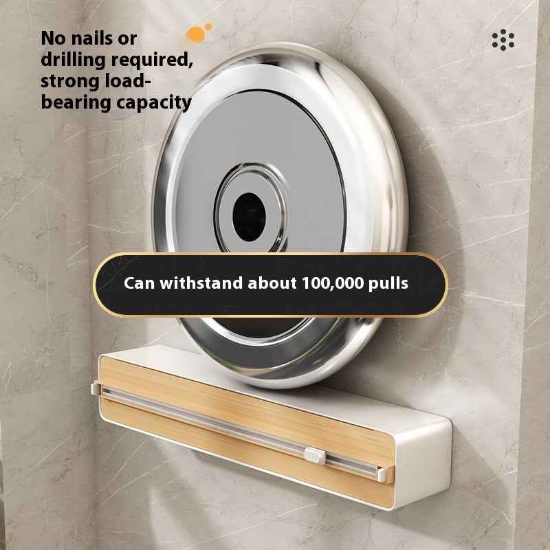 Plastic Wrap Cutter Magnetic Suction Household Tear-free Plastic Wrap Cover